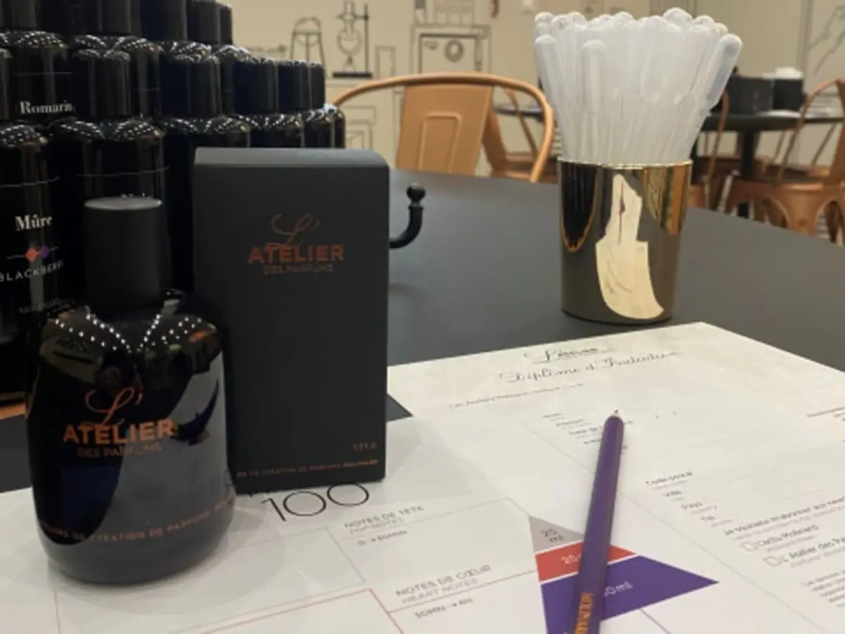 Atelier premium création de parfum à Paris 6ème