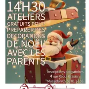 Atelier « Préparer les décorations de Noël