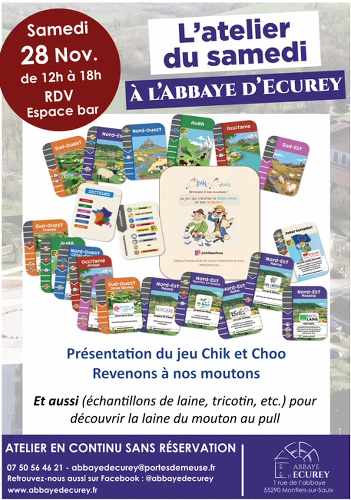 Atelier présentation du jeu Chik et Choo