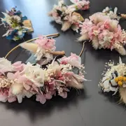 Atelier privé bijoux de tête fleuris à La Rochelle (17)