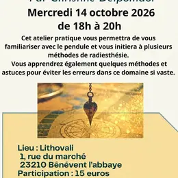 Atelier Radiesthésie
