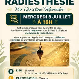 Atelier Radiesthésie