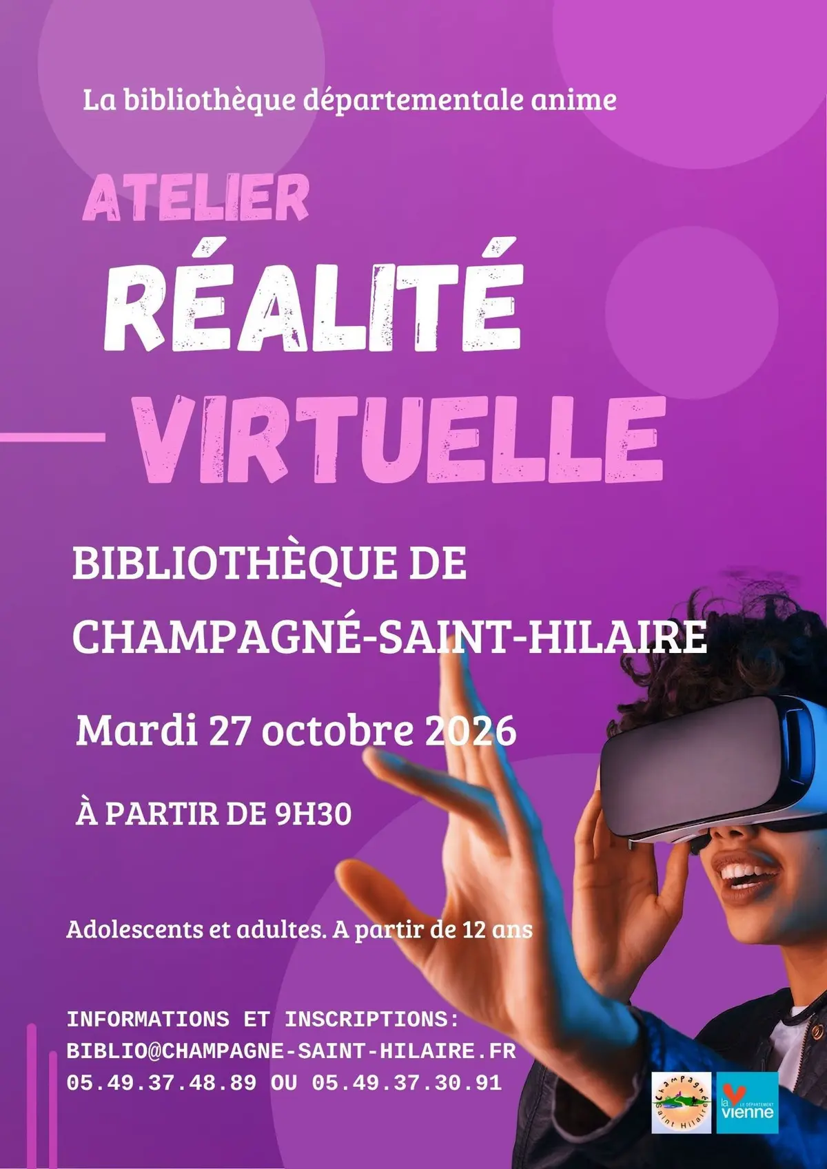 Atelier Réalité virtuelle