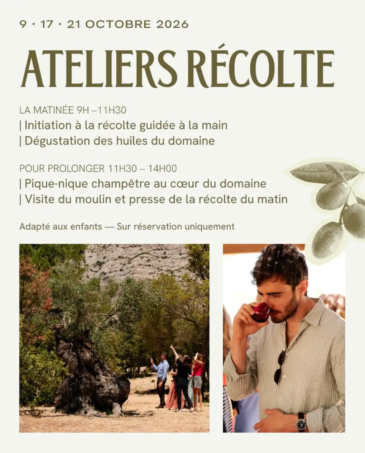 Atelier récolte - la Matinée