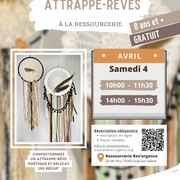 Atelier récup : Attrape-rêves