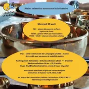 Atelier relaxation sonore aux bols tibétains