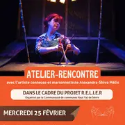 Atelier-Rencontre avec Alexandra Shiva à la Bibliothèque de Cherveux
