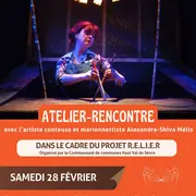 Atelier-Rencontre avec Alexandra Shiva à la Bibliothèque de Souvigné