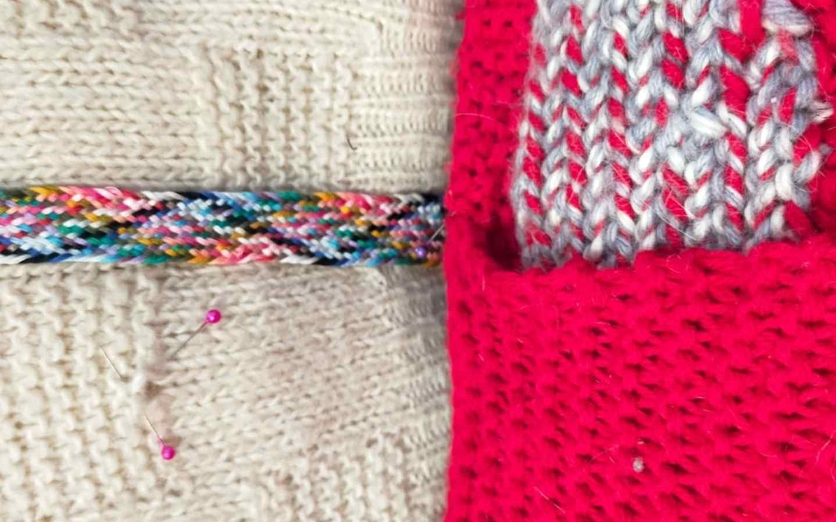 Atelier Réparation invisible de pull en maille