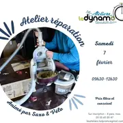 Atelier réparation (petits électroménager, machine à coudre ...) - Repair workshop (small household appliances, sewing machines ...)