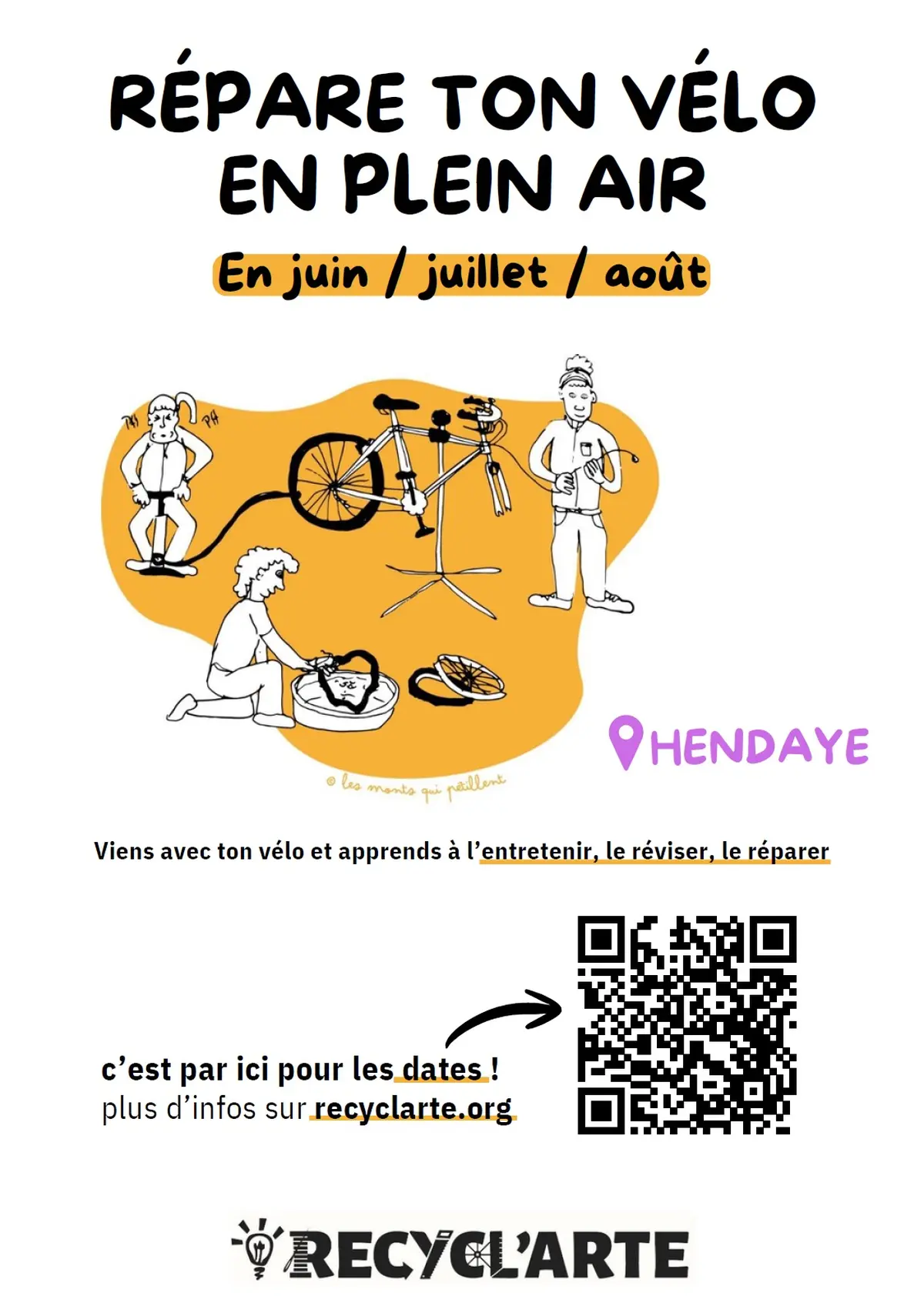 Atelier Répare ton vélo en plein air