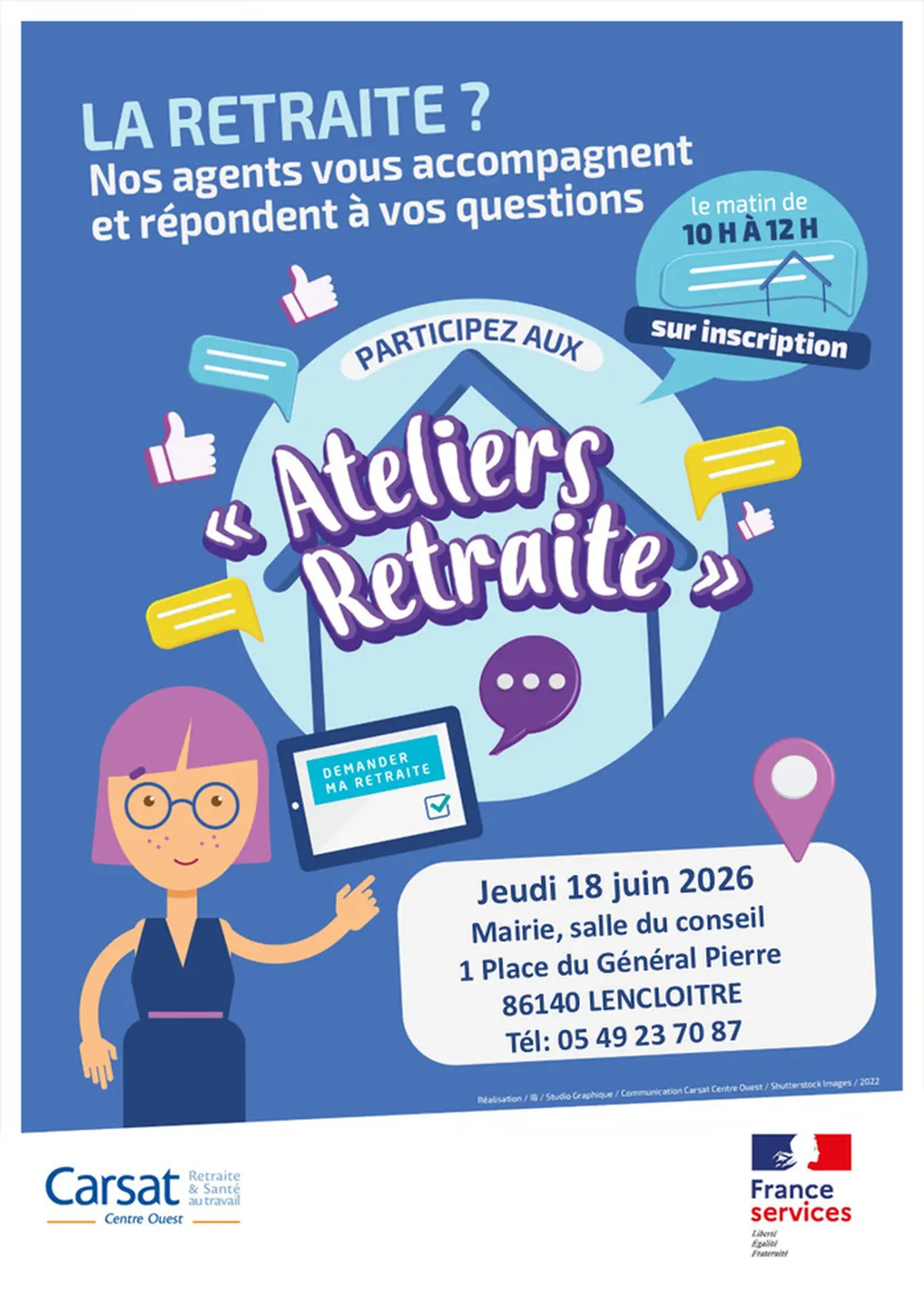 Atelier retraite