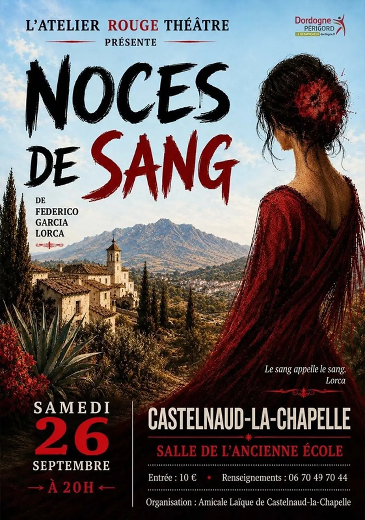 Atelier Rouge théâtre : Noces de sang