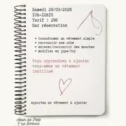 Atelier : Sauvez un vêtement raté...