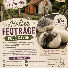 Atelier savon feutré
