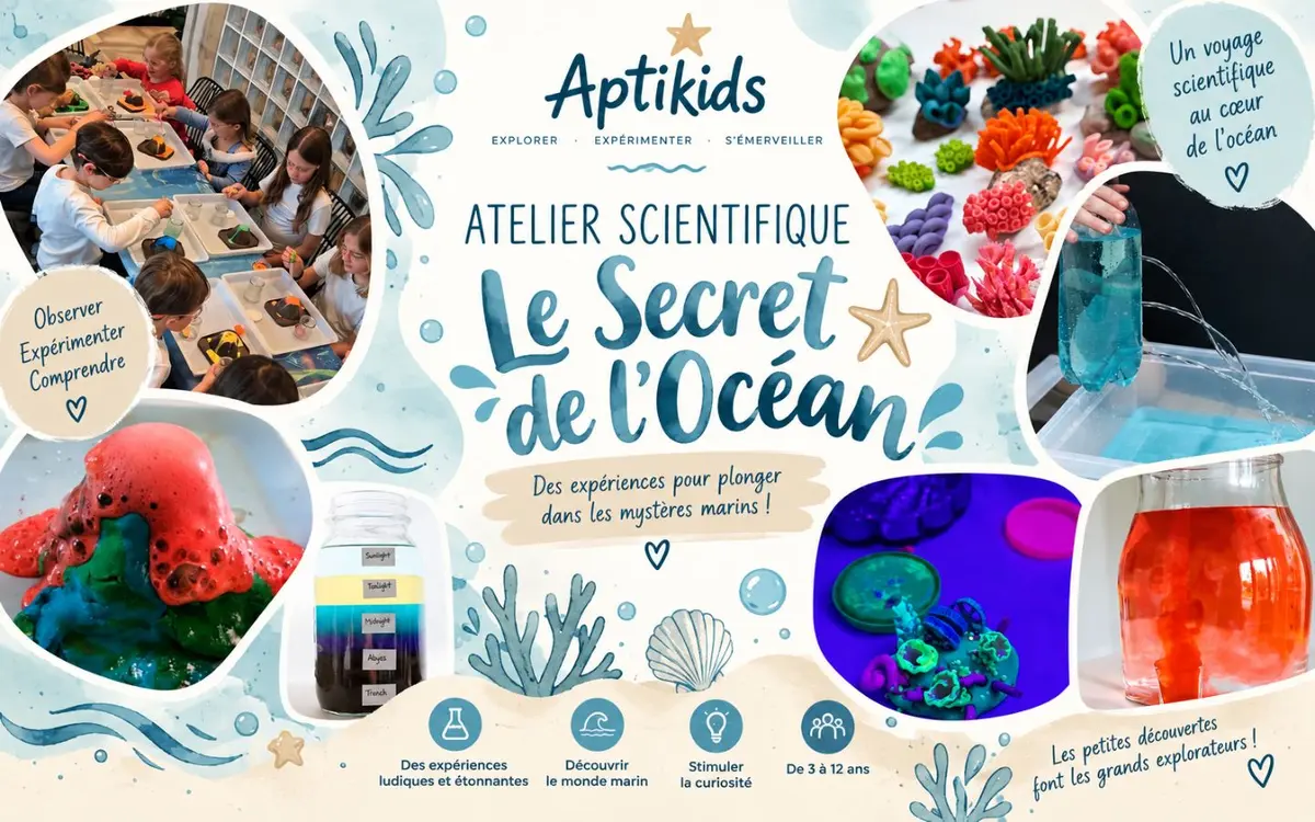 Atelier scientifique le secret de l'océan