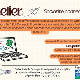 Atelier Scolarité connectée