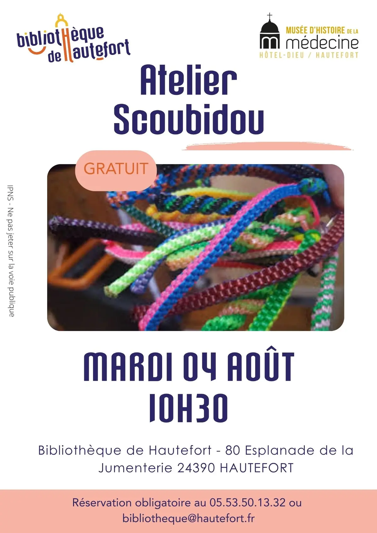 Atelier scoubidou