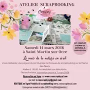 Atelier Scrapbooking - le mois de la nature en éveil