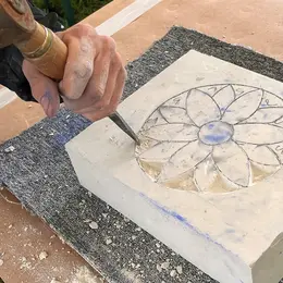 Atelier sculpture, Chapelle de Graillé, Journées européennes du patrimoine