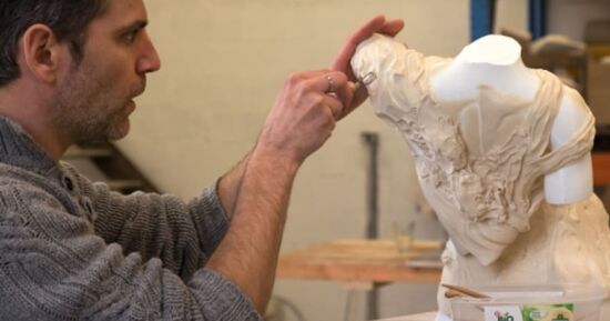 Atelier sculpture et gravure &agrave; Beaumont-l&egrave;s-Valence (26)