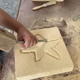 Atelier sculpture sur pierre