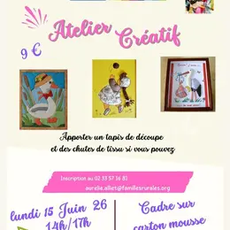 Atelier senior cadre en mousse