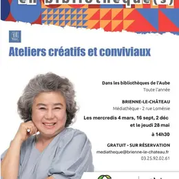 Atelier seniors Art floral
