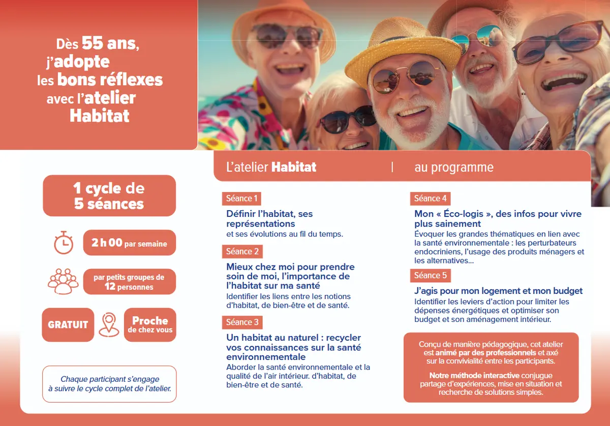 Atelier Séniors - Vivre plus sainement à son domicile