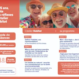 Atelier Séniors - Vivre plus sainement à son domicile