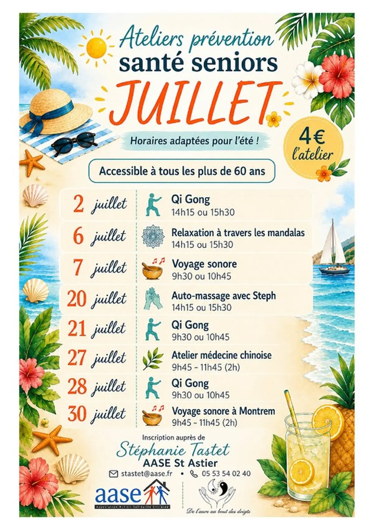 Atelier Seniors :voyage sonore