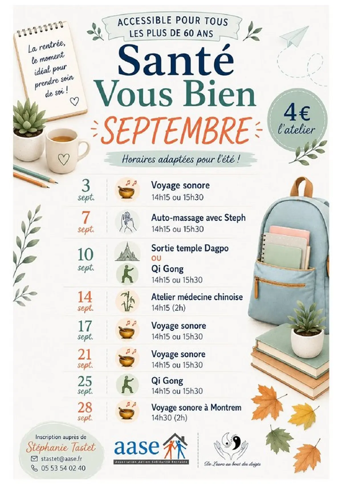Atelier Seniors : voyage sonore