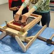 Atelier sérigraphie sur textile et papier