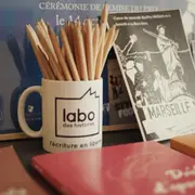 Atelier Slam et atelier Poésie au QJ 13 avec le Labo des histoire