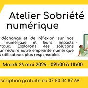 Atelier Sobriété numérique