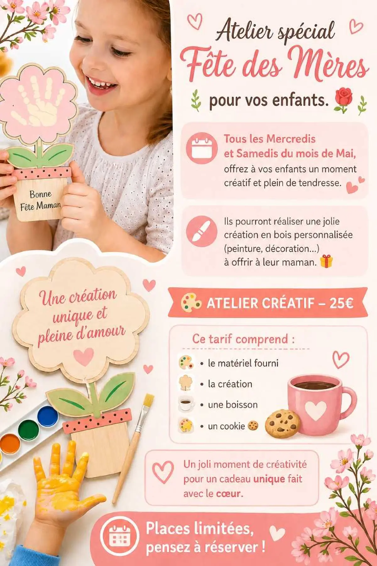 Atelier spécial fête des mères