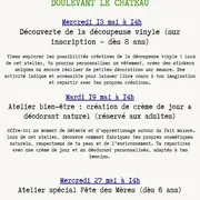 Atelier spécial fête des mères - Médiathèque de Doulevant-le-Château