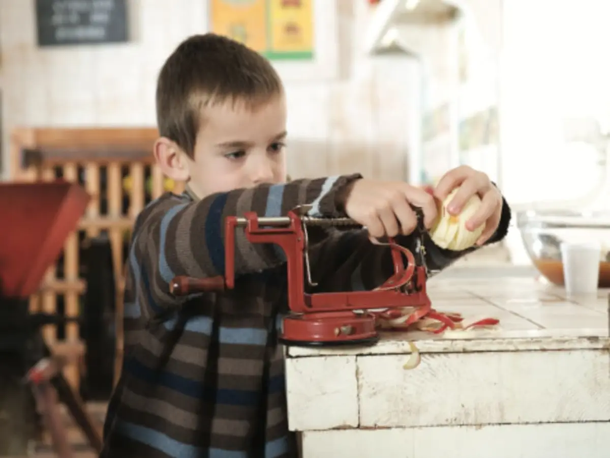 Atelier Spécial -  Tarte aux pommes au feu de bois
