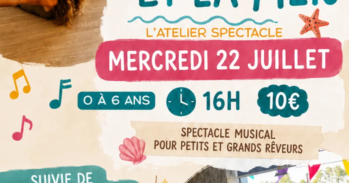 Atelier spectacle et boum de l'été
