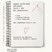 Atelier : Stop aux trous et accrocs