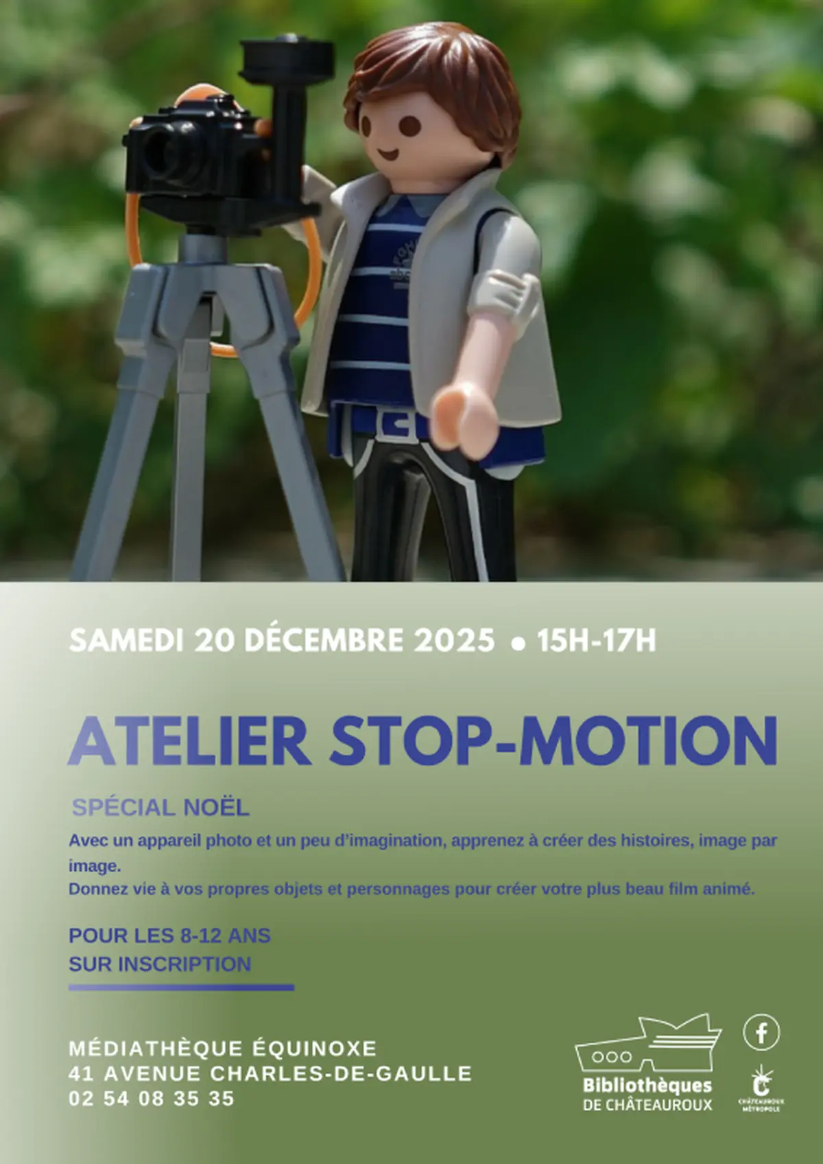 Atelier Stop-Motion, spécial Noël