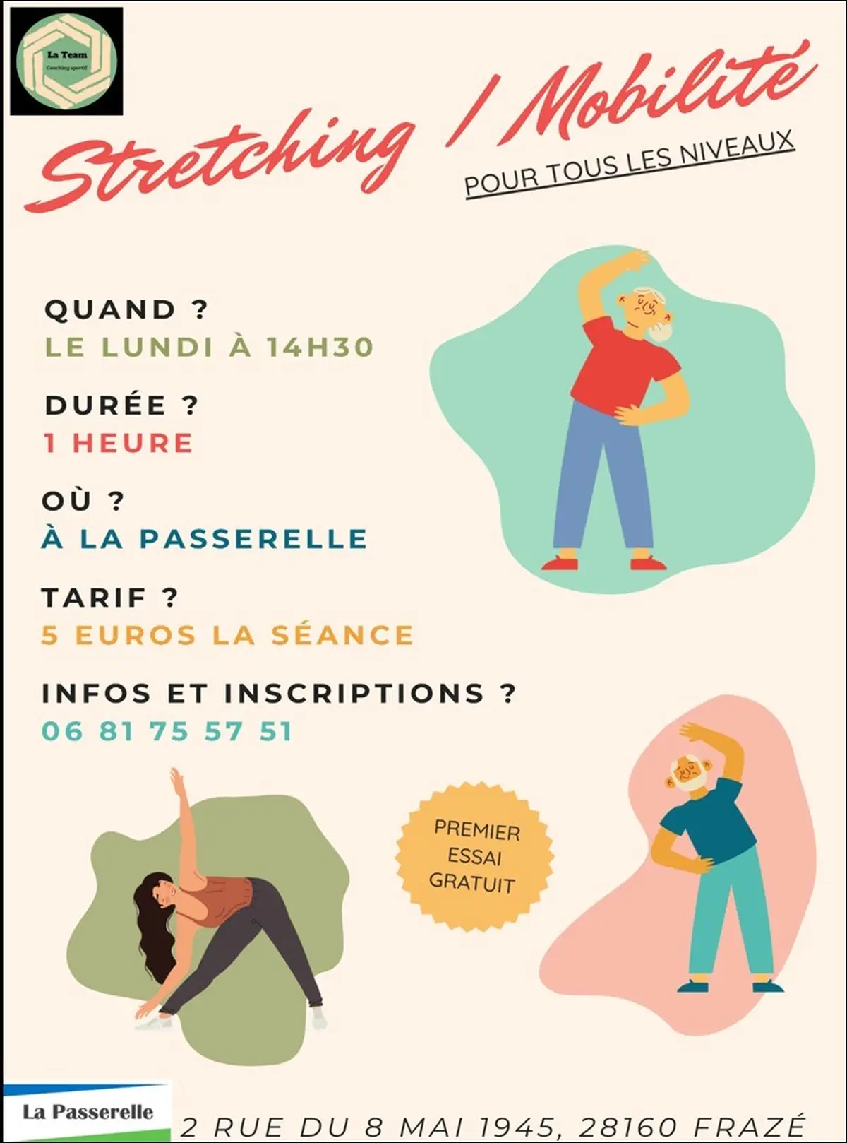 Atelier Stretching mobilité