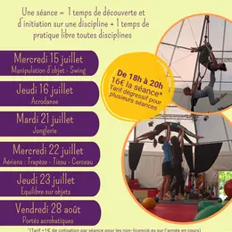 Atelier summer cirque