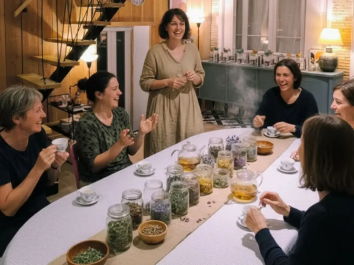 Atelier sur l'art des tisanes à Sainte-Croix-du-Mont (33)