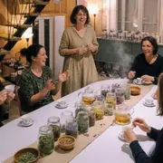 Atelier sur l'art des tisanes à Sainte-Croix-du-Mont (33)