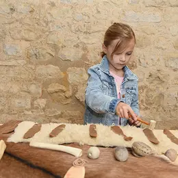 Atelier Sur un air de préhistoire en famille - dès 6 ans