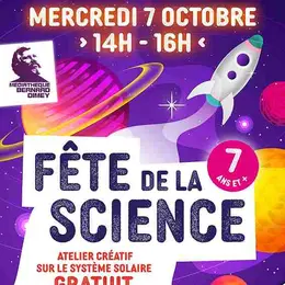 Atelier système solaire à la Médiathèque Bernard Dimey