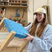 Atelier tabouret tressé à Paris 18ème