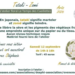 Atelier TATAKI-ZOMÉ avec le Temps des Cueillettes