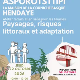 Atelier terrain - Paysages, risques littoraux et adaptation